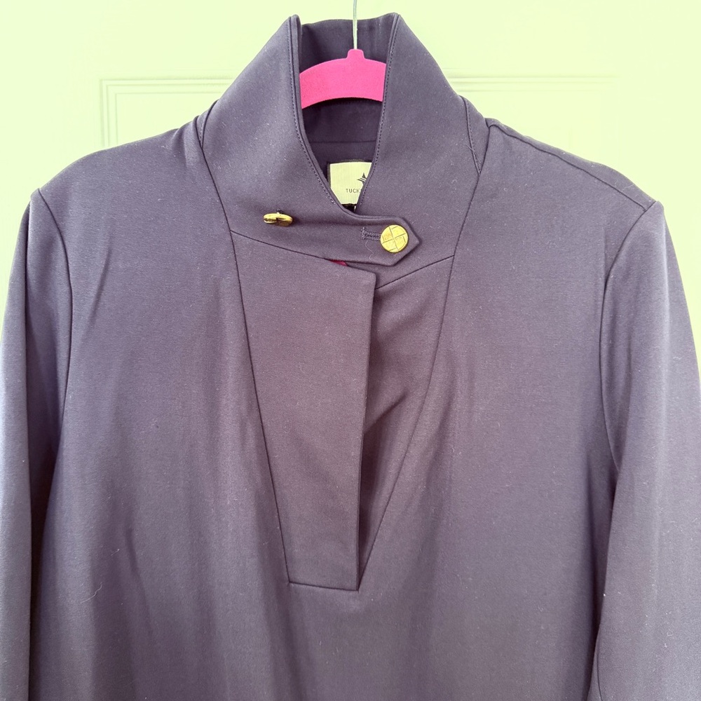 Tuckernuck Emerson Navy Blue Ponte Dress Size XXL - Picture 7 of 13
